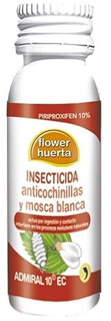 Flower Uso Domestico Promex, Insecticida, anticochinilla y mosca blanca 10 cc