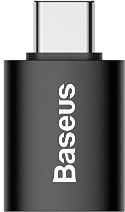 Baseus ZJJQ000001 Ingenuity Series Mini OTG Adapter Type-C to USB-A 3.1, Black