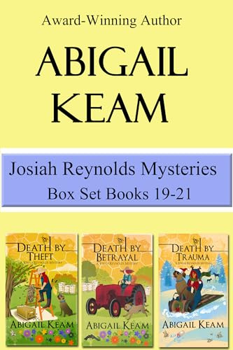 Josiah Reynolds Mysteries Box Set 19-21: Death By Theft, Death By Betrayal, Death By Trauma