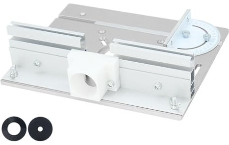 Kit de Elevación for Mesa Fresadora for Madera, Placa de Inserción for Mesa for Fresadora de Aleación de Aluminio, Base Universal