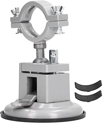 Adfaga Étau d'établi à rotation universelle à 360 degrés, établi de serrage à double boulons avec base à ventouse pour la sculpture de bijoux, la réparation de montres, la fabricat