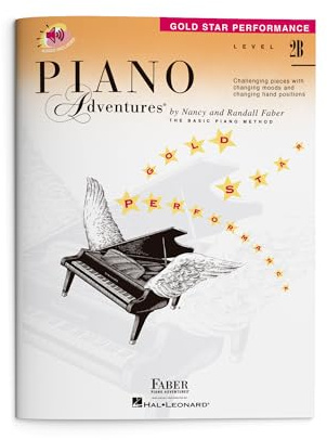 Piano Adventures Gold Star Performance Level 2B. Includes Audio Online