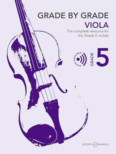 Grade by Grade - Viola: Degré 5. viola and piano.