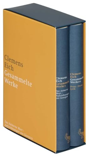 Gesammelte Werke: Bd. 1: Das steinerne Meer / Aufzeichnungen aus Georgien Bd. 2: Prosa / Drama / Lyrik
