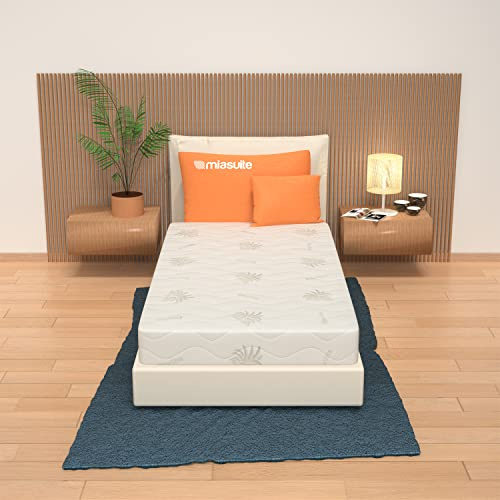 Materasso Singolo SFODERABILE in Memory Foam 85X195 H 25 CM Ortopedico ANTIACARO Materasso Premium