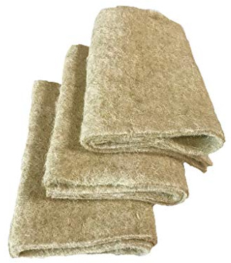 pemmiproducts Anzuchtmatte aus 100% Hanf, 100 x 40 cm, ca. 1 cm dick, 3er Pack (EUR 7,30/Stück), Hanfmatte geeignet zur Anzucht von z.B. Keimsprossen und Kresse(Microgreens)