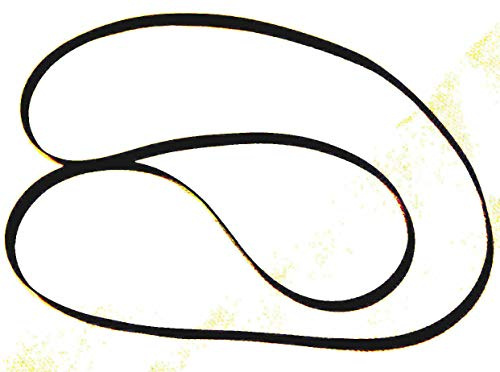 Nobrend Replacement Turntable Drive Belt for Pioneer PL-115D, PL-117D, PL-120, PL-155 (Black, 45 rpm, Belt-Driven)