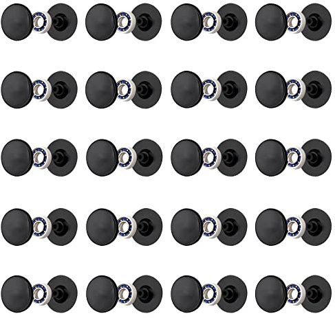 20 Pack Fidget Spinner Bearing and Cap Replacement Set, Chrome Steel Bearing Balls, High Speed 13mmx7mmx4mm Bearings Single Sealed Small Bearings for Fidget Spinner