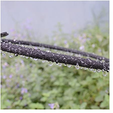 EVANEM Tuyau De Suintement Poreux De 2 M Tube De Fuite D'irrigation Goutte À Goutte Micro Tuyau Perméable Anti-âge, for Tuyau D'arrosage D'irrigation De Jardin (Color : 4x9mm, Size : 2m)