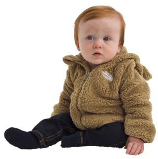 The North Face Baby Campshire Full Zip Hoodie, Teddy Brown, 12 Months
