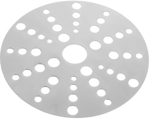 YDYAENIO Kitchen Induction Cooker Heat Conduction Plate Stainless Steel Heat Diffuser Ring Heat Diffuser Plate Cooktop Converter Disk for Induction/Gas