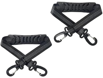 Fenteer 2 Stück Inline-Rollschuh-Schuhgurte, Skischuh-Tragegurte, Tragegurte für Skates, Hängegurte, Skischuh-Gürtel für Männer und Frauen