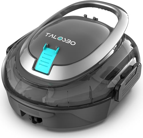 (2026 Upgrade) TALOSBO S2 Robot Piscina Senza Fili,Doppia Filtrazione, Automatica 90 Min robot piscina fuori terra, Doppio Motore,Parcheggio Automatico,per piscine fino a 80 m²