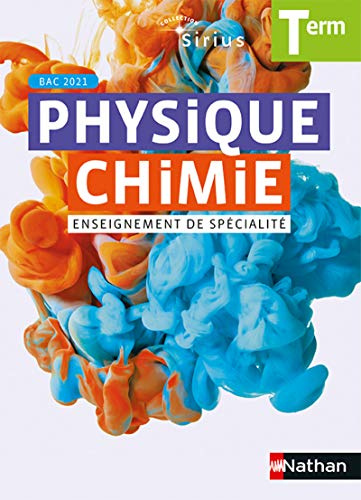 Physique-Chimie Sirius terminale - Manuel élève