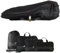 TRAVEL DUDE Packwürfel Set mit Kompression aus recycelten Plastikflaschen | Leichte Packing Cubes | Packtaschen Set für Rucksack & Koffer (Schwarz, 4-teiliges Set)