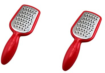 2 Pcs. Stainless Steel Mini Grater Cheese Garlic Nutmeg Chocolate 5 BPA Free