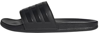 adidas Adult Adilette Comfort Slides Core Black/Core Black/Core Black 7 Men's (8 Women's)