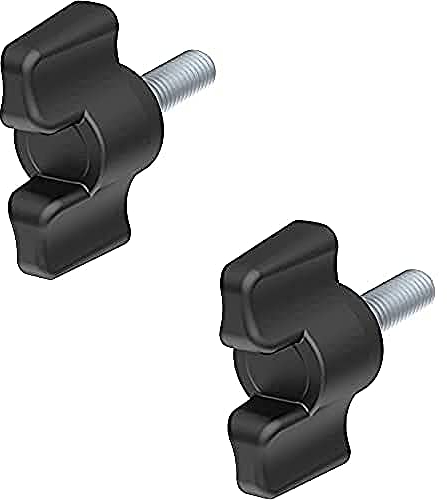 Schmetterlingsflügelschraube, Griffschloss-Stretcher, M6 x 12, Packung mit 2