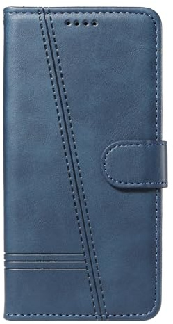 Wuhaizher for Motorola Moto E15 / G05 Phone Case Wallet Flip, Blue