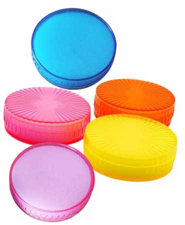 OATIPHO 5pcs Non-Slip Finger Moistener Sponge Set for Money Counting, Cash Counter Tool Finger Wetting Sponge for Office Accounting and Bank Use