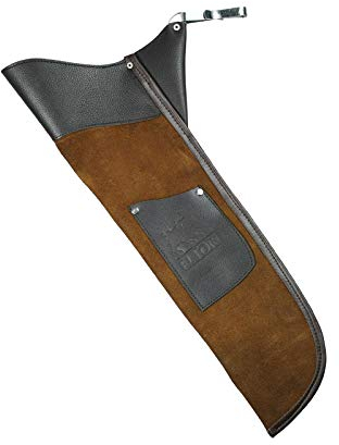 elToro Leichter Seitenköcher – Wildleder Köcher für Bogenschützen, handgearbeitet, 51 cm Länge – traditioneller Pfeilköcher für Recurvebogen, Langbogen & Freizeit-Bogenschießen