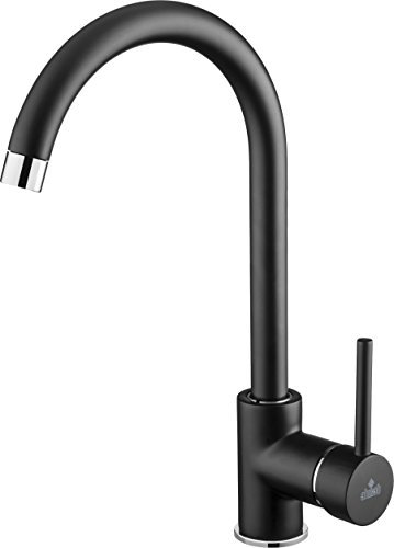 Chromed Kitchen Sink Tap with Fixed Spout Milin BEU B62M