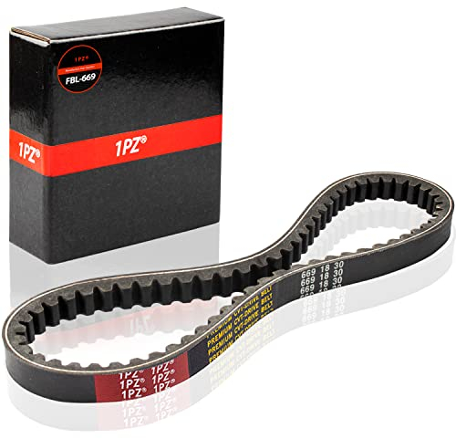 1PZ FBL-669 Ceinture 669-18-30 Courroie de transmission de CVT V-Belt pour 50cc 49cc Scooter 4 Temps GY6 Moped ATV Roketa Baja Tank Jmstar Taotao Jonway Vespa