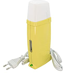 EpilWax – Epilatore Royal 35 Watt Scalda cera per roll-on di cera depilazione professionale 100ml con strisce depilazione–Dispositivo di depilazione calda cartuccia cera ricaricabile Royal Giallo