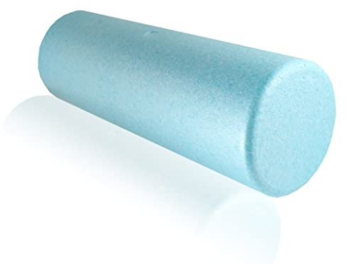 Calma Dragon Foam Roller EPP, 89898, Rodillo de masajes, Roller para Yoga, Fitness, Pilates, Cilindro para Masajes Musculares, Longitud 45 cm diámetro 15 cm, Rodillo miofascial (azul)