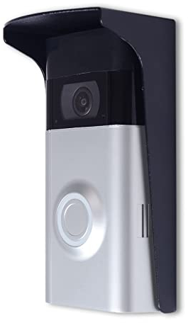 Protection contre la pluie pour sonnette de porte vidéo, couverture de sonnette de porte, protection contre les intempéries, protection anti-éblouissement, adapté aux sonnettes de porte Ring