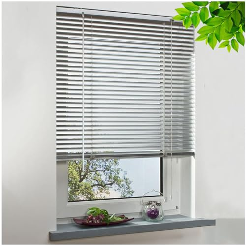 Aluminium Venetian Blinds for Windows, 45cm 70cm 80cm 95cm 100cm 115cm Horizontal Window Blinds, Blackout Venetian Shades, Sunscreen/light Filtering,WxH-70x120cm/27.5 * 47in