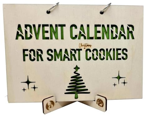 Logic Puzzles and Riddles Advent Calendar 2025 - Challenge Your Brain this Advent Good Advent Gift for Smart Cookies Dad Men Women Mum Family