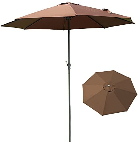 LSLYTQ Garden Sun Parasol, Outdoor Sun Shade, Waterproof, Sun Protection, Protection Windproof, for Balcony, Dining Tables, Gardens, Patios, Decking, Sun/Rain Umbrella good