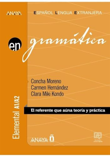 Gramática. Nivel elemental A1-A2 (Ed. 2022): Gramatica - nivel elemental A1-A2 con soluciones (202: Vol. 1 (Anaya ELE EN)