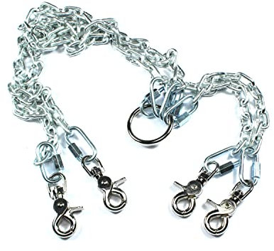 BDSM Ketten Karabiner Set Bondage SM Fessel Handfessel Handschelle