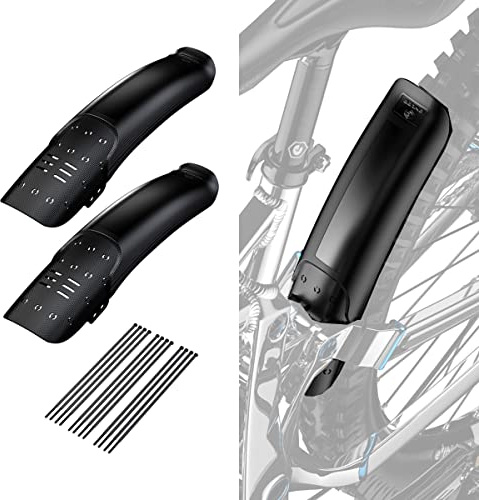 BEENOPT Bike Fender, Parafango Bici Universale, Nero, 14.373.141.77