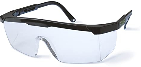 RODOPI ClearVision-Flex Schutzbrille verstellbar Sicherheitsbrille EN 166 1F Arbeitsschutzbrille Seitenschutz Baustelle Labor Überbrille Arbeit ANSI Z87.1 (12)