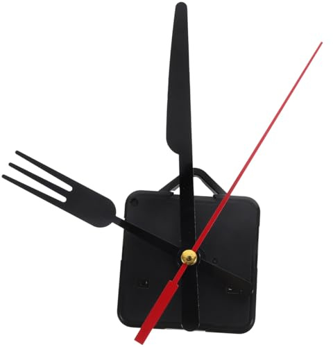 OSALADI Mecanismo De Reloj Silencioso De Cuarzo para Reloj De Pared Salón DIY Kit De Movimiento Preciso Y Ligero para Reparación Y Reemplazo De Relojes