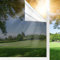 One Way Window Film, Shackcom 122 X 400cm Reflective Privacy Mirror Window Film Heat Reducing, Anti Glare, Anti UV and Sun Block, Non-Adhesive Window Tint for Home & Office