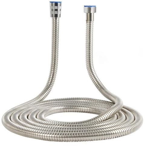 Manguera De Ducha Manguera de baño de alta densidad de baño Accesorio de acero inoxidable Accesorio de baño Intensivo Mangueras de plomería suave Durable Manguera de agua 1.5m Cable Ducha