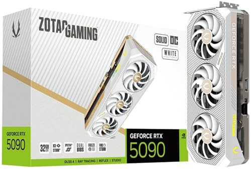 Zotac RTX 5090 Solid OC White ED 32GB HDMI 3xDP