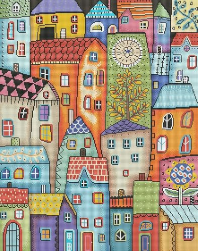 Diamond Painting Kit Completo 30 x 40 Adulti Pittura Diamante 5d Diy Paesaggi Hobby Creativi Bambina Diamantini Quadri con Perline Accessori Bambini Regalo Decorazioni Parete Camera Casa Soggiorno