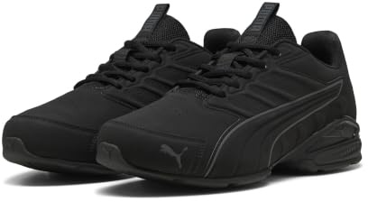 PUMA Scarpe da Corsa Unisex Electro SL, Nero-Grigio Ombra, 40, Puma Nero Grigio Ombra, 43 EU