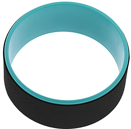 Xiuganpo Ruota per Yoga, Ruota Interna Spessa Rullo Fitness in PU ABS per Rafforzamento del Core e Correzione della Postura con Design Antiscivolo per Allungamento della Schiena e Sollievo del Collo