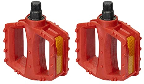 Runxingfu Kinder Pedal Kinder Fahrradpedal Ultraleicht Kunststoff Fahrradpedale rutschfest Fahrradpedale für Kinder Outdoor Radfahren Straße Radfahren Zubehör