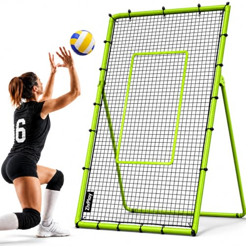 Volleyball Rebounder Net Volley Ball Bounce Back Practice Equipment