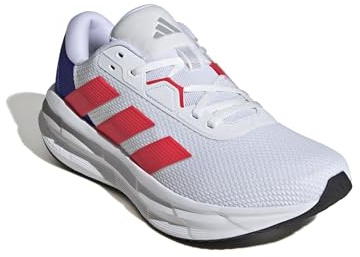 adidas Men's Galaxy 7 Running Shoes, FTWR White/Lucid red/Lucid Blue, 10 UK