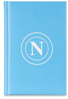 Colourbook - Diario Scuola SSC Napoli, Diario 12 Mesi, Anno 2025 2026, Licenza Ufficiale (SSCN Azzurro)