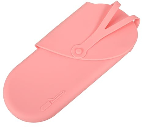 SUPVOX Bolsa de Almacenamiento Portátil de Silicona para Rizador y Secador de Pelo Diseño Simple y Resistente para Viaje y Uso en Hotel
