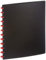 Durable Duralook Easy Ringmappe (20 Sichthüllen, aus PP, für A4, 260 x 310 mm) schwarz, 242601